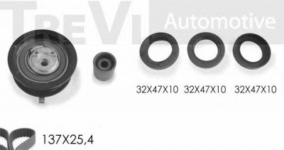 TREVI AUTOMOTIVE kd1097s1 -  Комплект ремня ГРМ